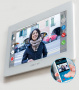 Абонентское IP-устройство hands-free с сенсорным 5’’ дисплеем XTS 5IP WH