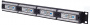 Патч-панель 19", 24 порта RJ-45, категория 5Е, 110 IDC