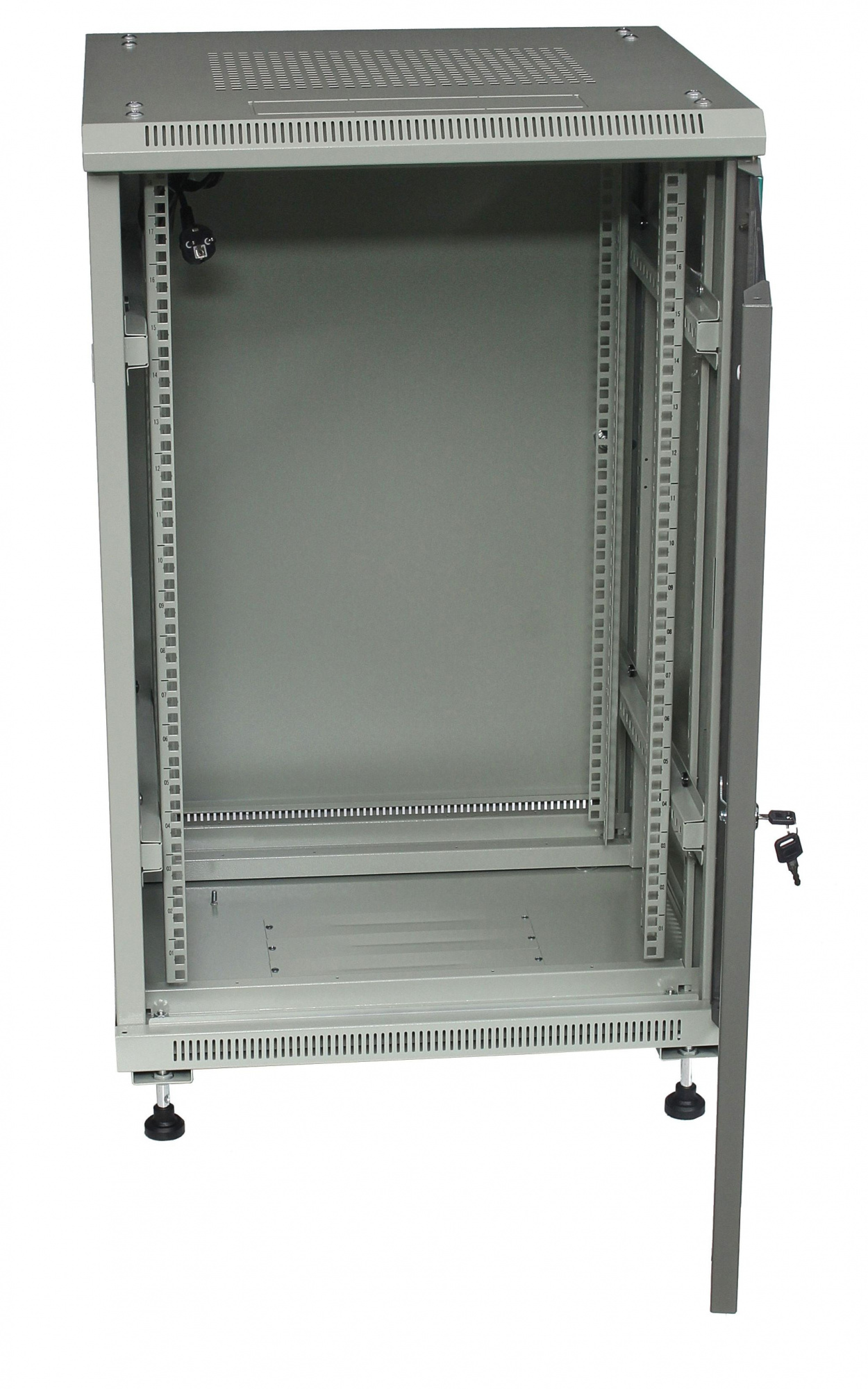 Шкаф телекоммуникационный 18U 600x1000 серый