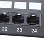 Патч-панель 19", 24 порта RJ-45, категории 5E WT-2126