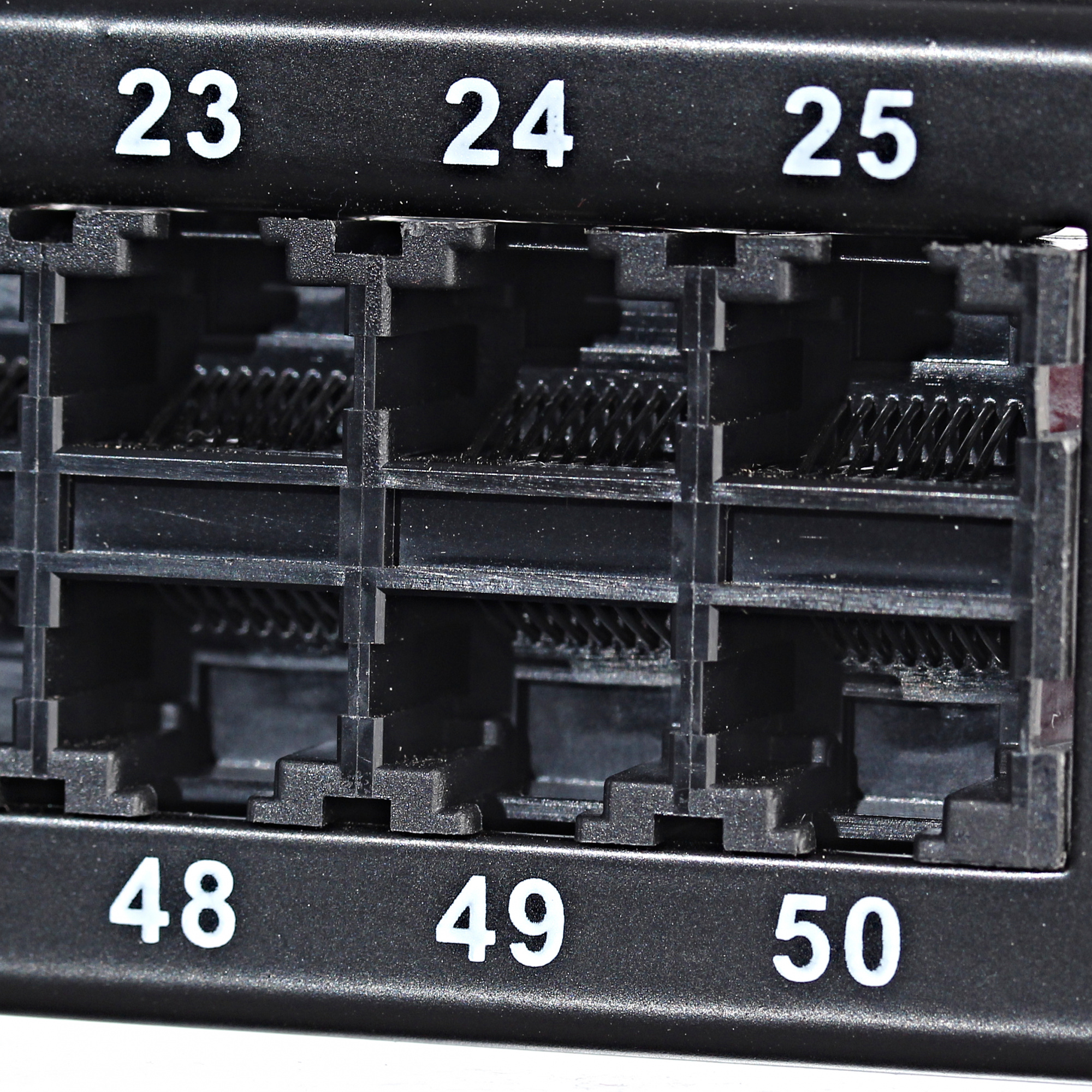 Патч-панель 19", 50 портов RJ-45, категории 3, 1U