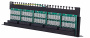 Патч-панель 19", 50 портов RJ-45, категории 3, 1U